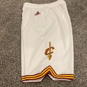 ADIDAS Cavs 14-16 youth jersey uniform shorts Cleveland